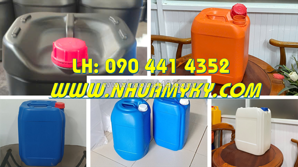 Thùng nhựa 30l đựng hóa chất bảo quản hàng hóa, can nhựa 25 lít đựng chất ngâm tẩy trắng