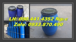 Thùng phuy nhựa 120 lít đựng chất lỏng hóa học, thùng phuy nhựa 220 lít làm bè, thùng phuy nhựa 220 lit nắp hở