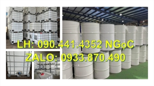 Thùng phuy nhựa 60 lít đựng hóa chất, vỏ thùng phuy nhựa 120 lít đựng hóa chất đậm đặc, nồng độ bào mòn cao