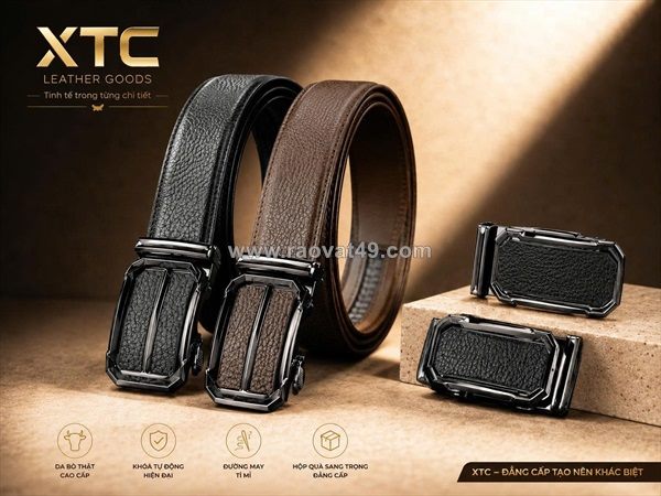 Tìm nguồn sỉ thắt lưng nam, hỗ trợ làm logo thương hiệu riêng