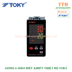 Toky ai208x-6-mb10 – điều khiển nhiệt độ cho máy công nghiệp