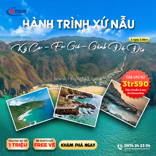 Tour phú yên quy nhơn 3 ngày 3 đêm xe limousine – hành trình khám phá trọn vẹn xứ nẫu