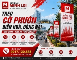 Treo băng rôn, treo cờ phướn - cách xây dựng sự hiện diện trực tiếp của thương hiệu