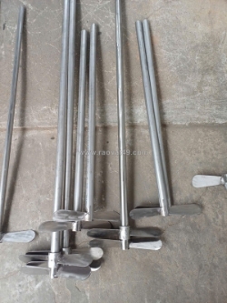 Trục cánh khuấy hoá chất, cánh khuấy pac, axit, bazo