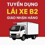Tuyển lái xe bằng b2 làm giao nhận bia ở đà nẵng