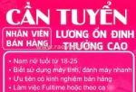 Tuyển nv bán hàng thời trang fulltime & partime ở tân phú