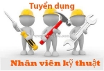 Tuyển nv kỹ thuật biết cơ bản điện nước làm gò vấp