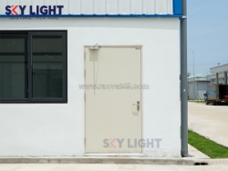 Ứng dụng thực tế của cửa chống cháy 1 cánh hiện nay