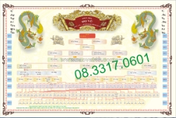 Vẽ cây gia phả, vẽ cây phả đồ, vẽ cây phả hệ dòng họ