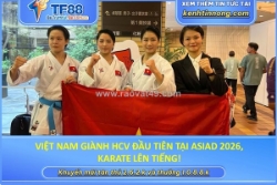 Việt nam giành hcv đầu tiên tại asiad 2026, karate lên tiếng!