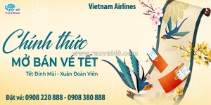 Vietnam airlines ưu đãi vé máy bay tết 2027
