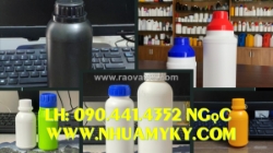 Vỏ chai nhựa 1 lít dày đựng axit, chai lọ thủy tinh 500ml đựng rượu, chai thủy tinh 250ml đựng si rô trái cây