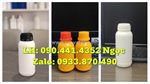 Vỏ chai nhựa 250ml đựng nước lau bếp, chai vuông 500ml đựng chất xử lý rác thải, chai 1 lít đựng chất xử lý nước