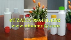 Vỏ chai thủy tinh 250ml đựng hương liệu bánh kẹo, chai thủy tinh 1000ml đựng hóa chất thí nghiệm