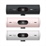 Webcam logitech brio 500 1080p fhd hồng 960-001433