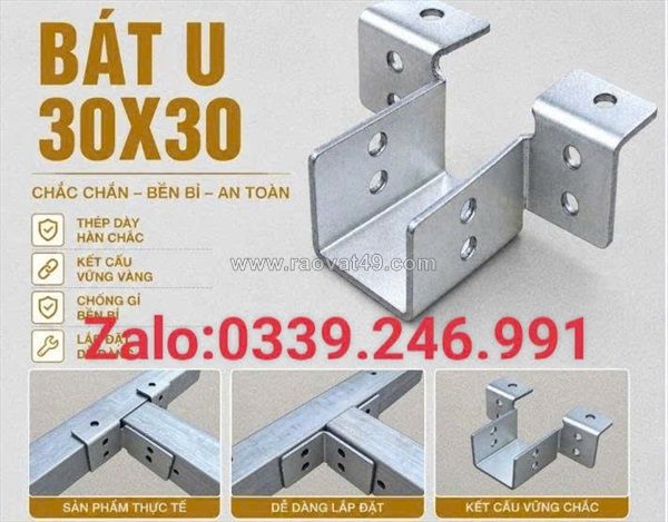 Xưởng sản xuất bát u lắp ghép vuông 30 giá tốt