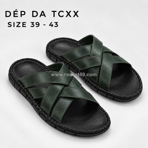 Xưởng sản xuất dép da bò – nhập sỉ giá tốt