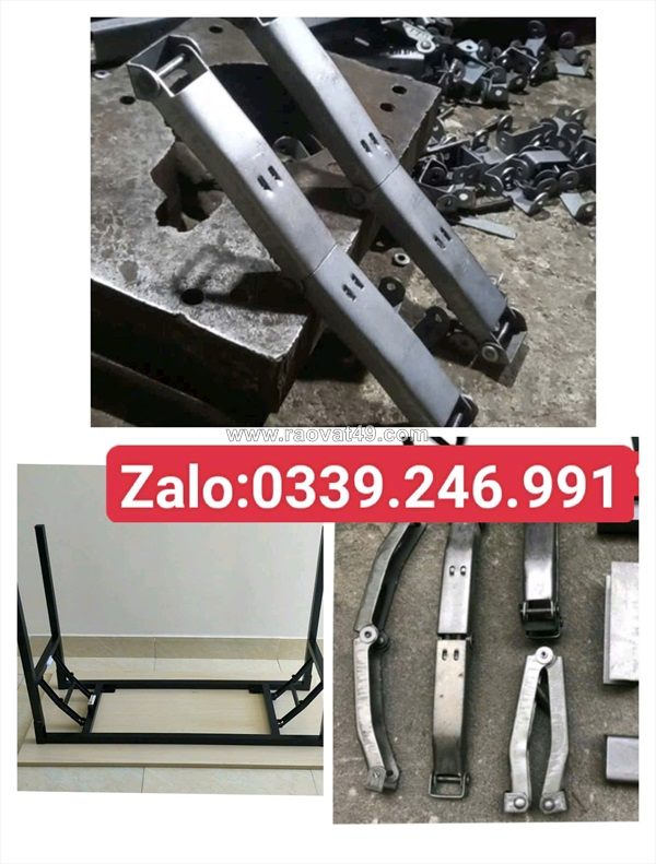 Xưởng sản xuất khóa gập bàn gấp gọn
