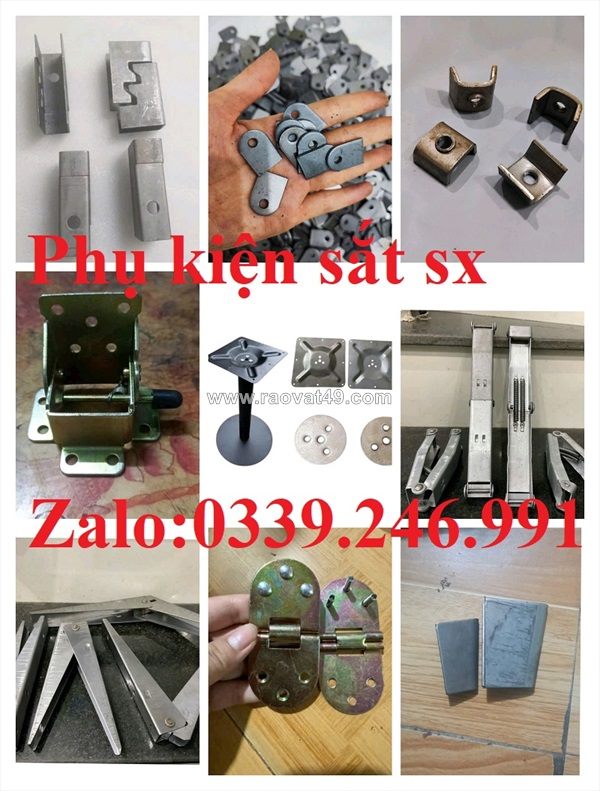 Xưởng sản xuất tai sắt liên kết mặt bàn