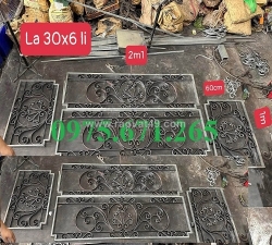 Xưởng xếp bộ sắt đặc, sắt la, sắt hộp theo yêu cầu